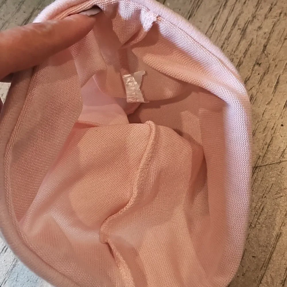 Soft Pink Kids Beanie with Pom Pom